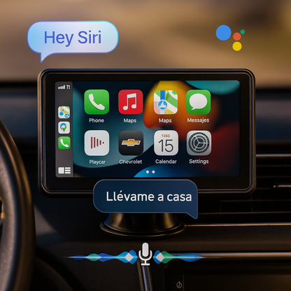 CarSync™ - Car Pro - CarPlay Android IOS Auto (Cable/Inalámbrico)