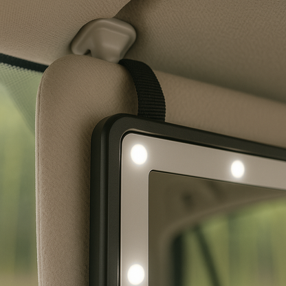 CarGlam™ - Espejo LED con Luz para Auto