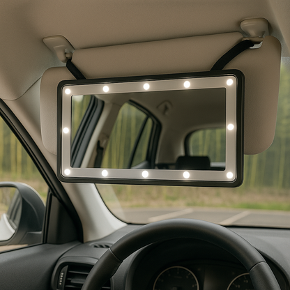 CarGlam™ - Espejo LED con Luz para Auto