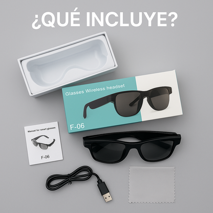 SoundShades™ - Gafas Inalámbricas Inteligentes Táctil