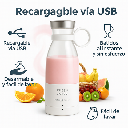SmoothSip™ - Batidora Portátil Juice