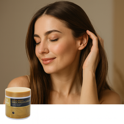 LumiStrand™ - Mascarilla Capilar Super Brillo