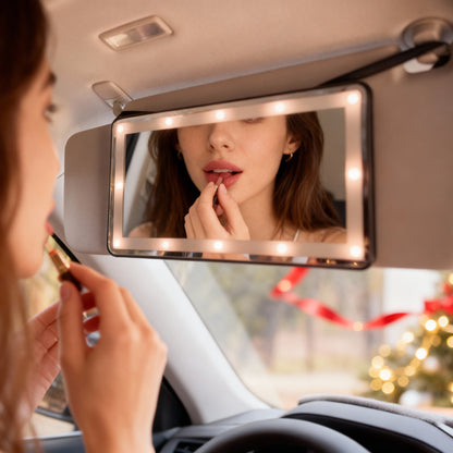 CarGlam™ - Espejo LED con Luz para Auto