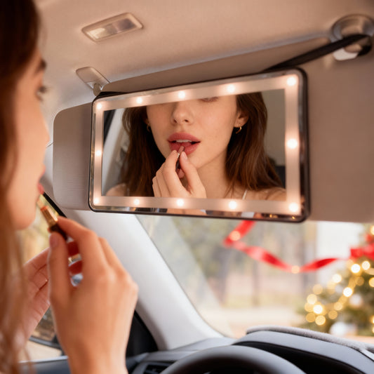 CarGlam™ - Espejo LED con Luz para Auto