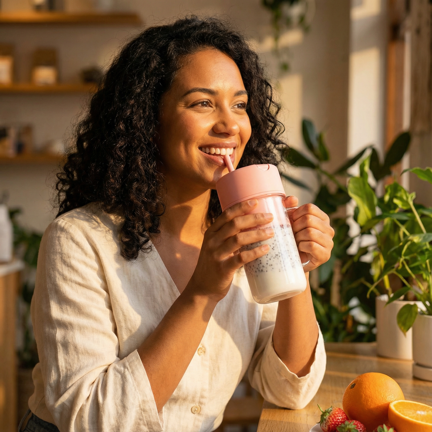 SmoothieMug™ - Licuadora Portátil con mango